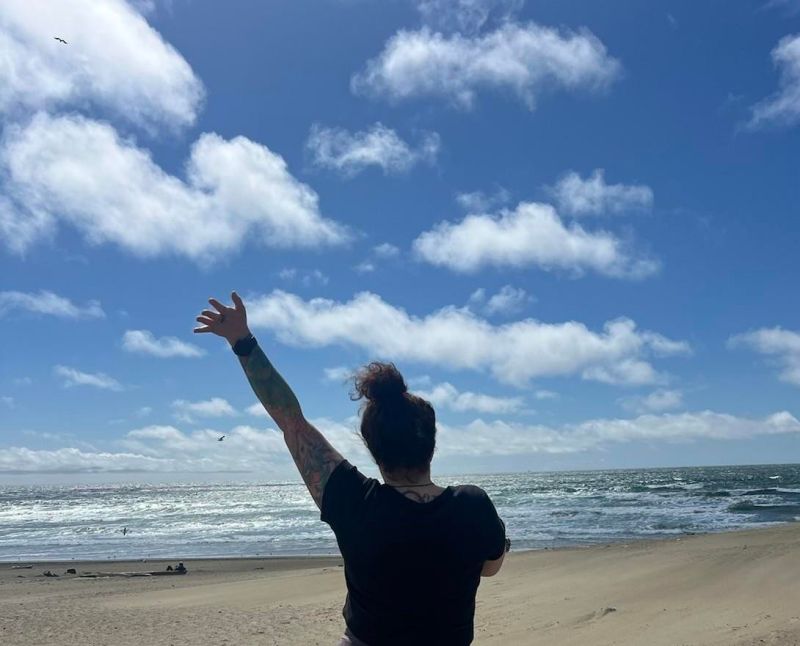 Finding calm and optimism